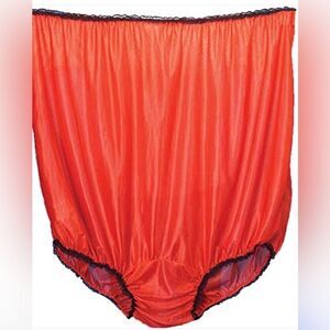 Big Mommas Novelty Gag Gift Underwear, Size Really Big, Red and Black